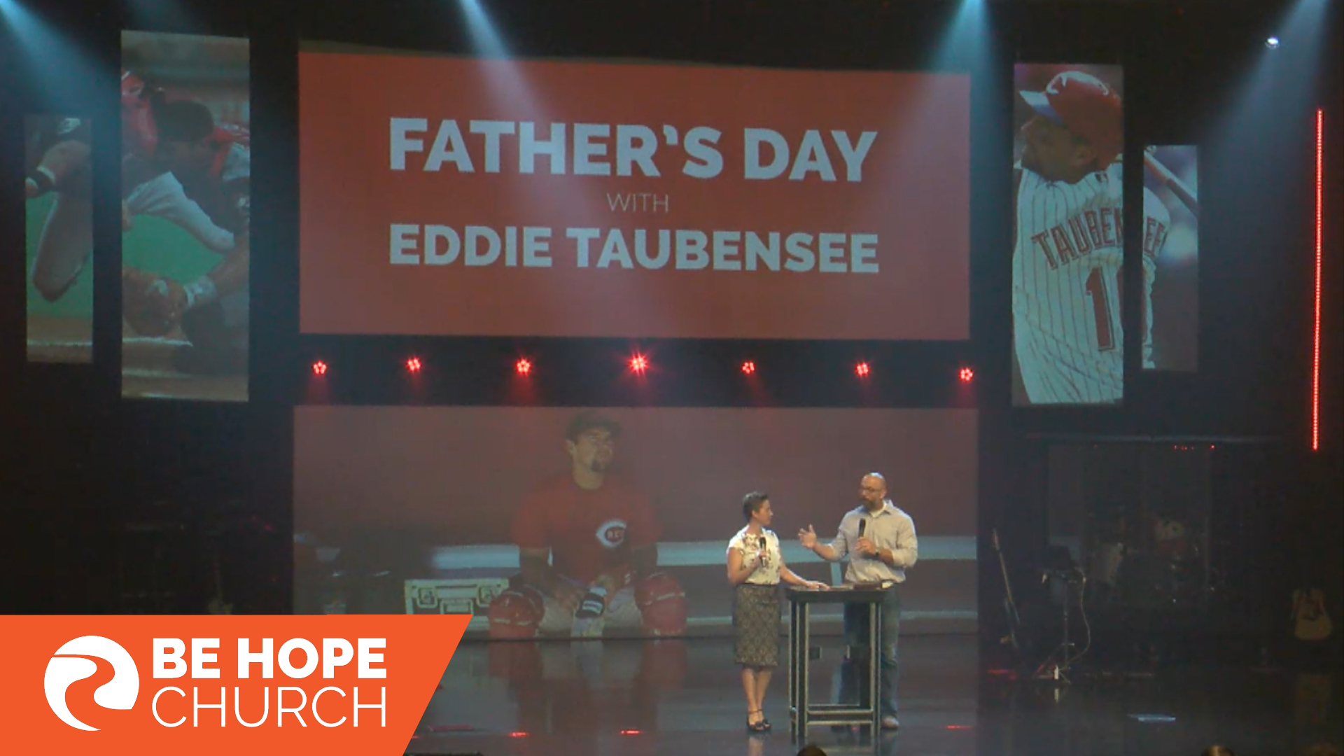 Father's Day with Eddie Taubensee