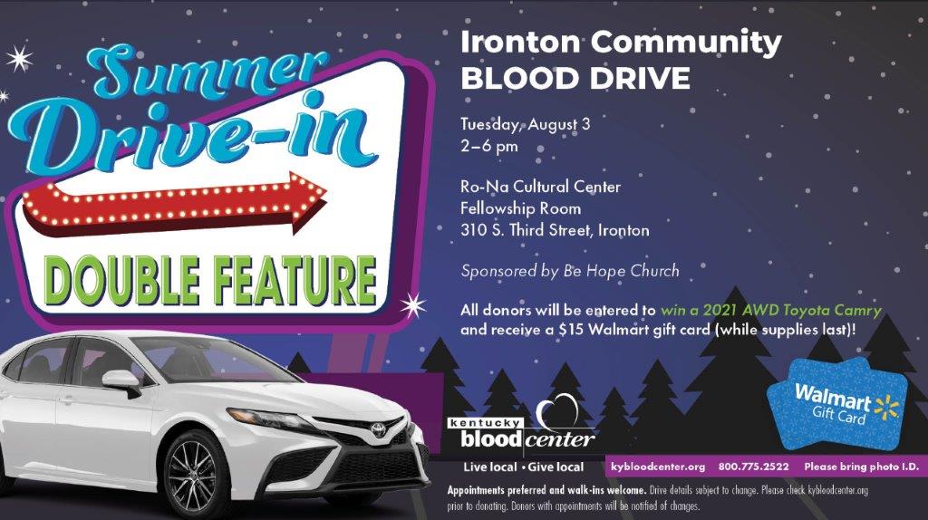 Blood Drive Graphic