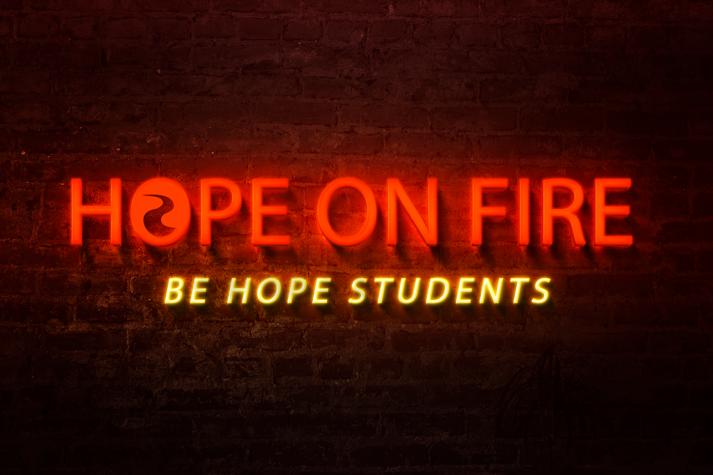 Hope On Fire Neon Theme