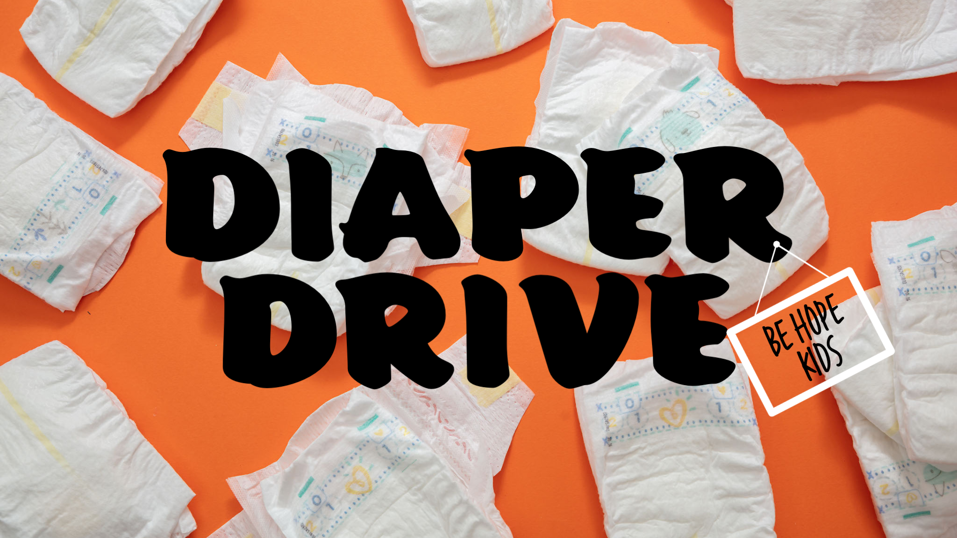 Diaper Drive Graphic